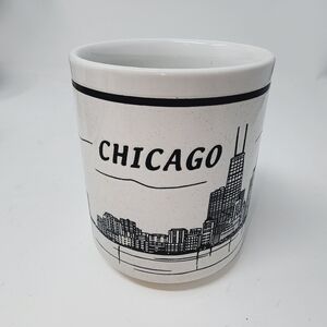 Chicago Skyline ceramic vintage mug